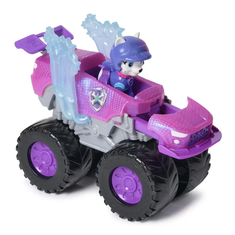 Lot of 2 PAW Patrol Roxi Rescue Wheels Vehicle & Air Rescue Skye Hero Claw Jet - Picture 4 of 16